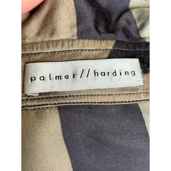 Palmer//Harding black/green graphic maxidress, 10, flowy, layered, artsy, wacky - Picture 7 of 8